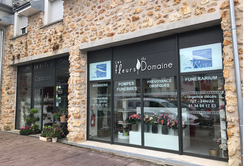 fleurs du domaine eragny facade